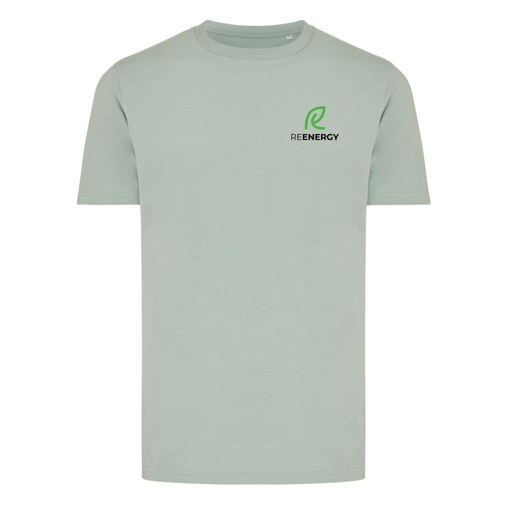 Tricou din bumbac reciclat Iqoniq Brett iceberg green M