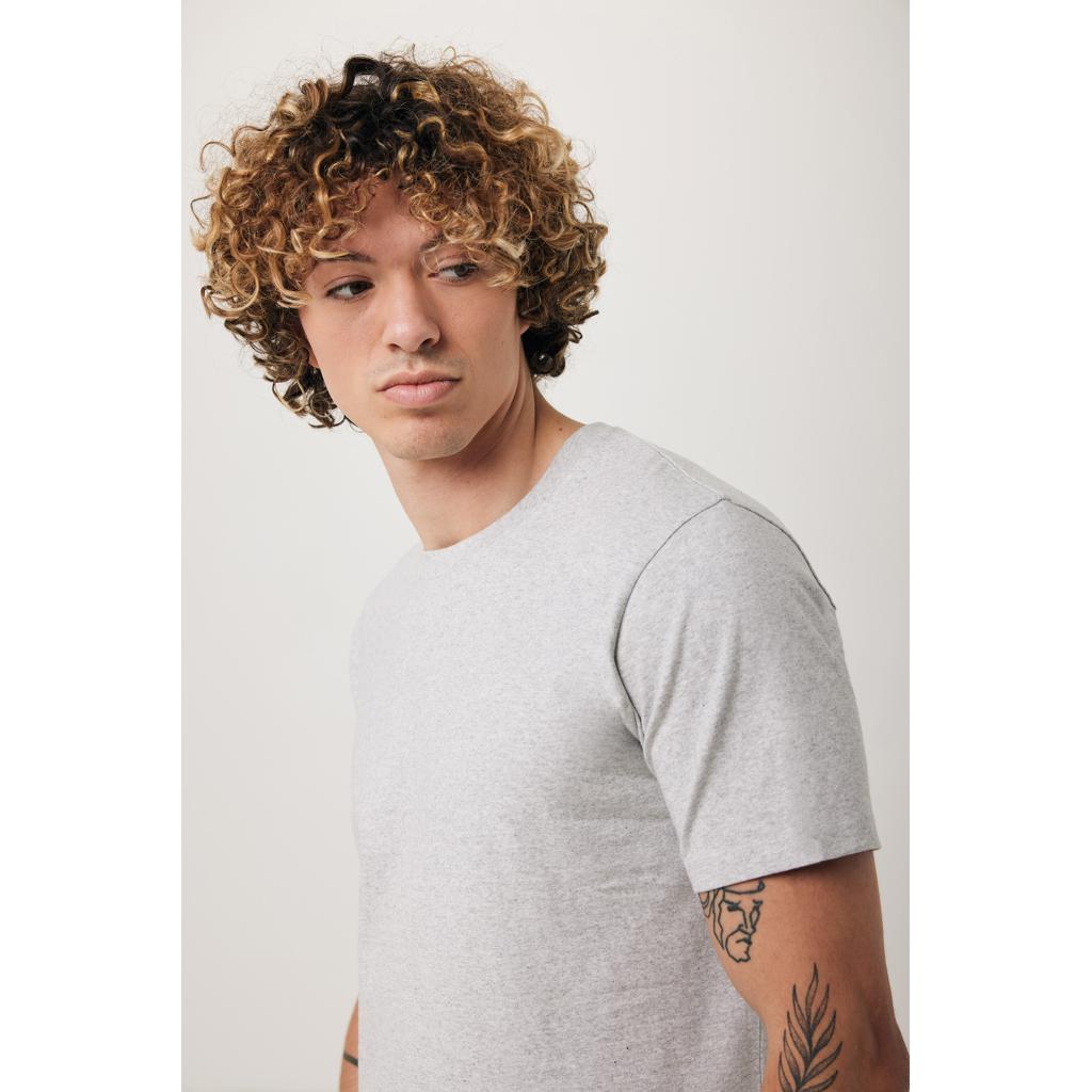 Tricou din bumbac reciclat Iqoniq Brett light heather grey 3XL