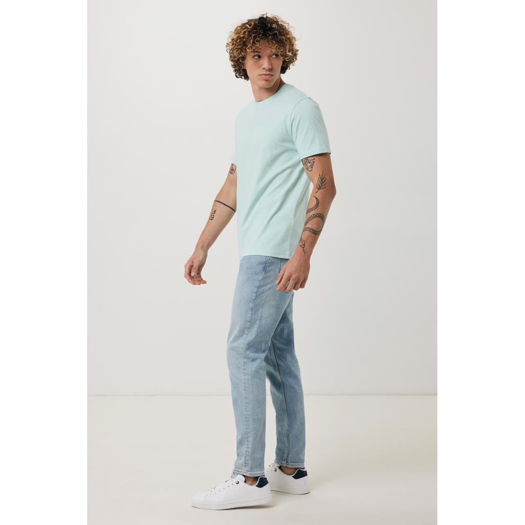 Tricou din bumbac reciclat Iqoniq Brett crushed mint