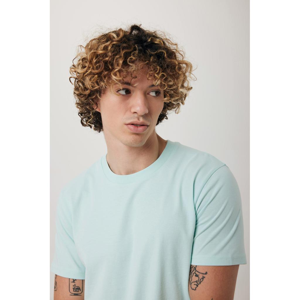 Tricou din bumbac reciclat Iqoniq Brett crushed mint