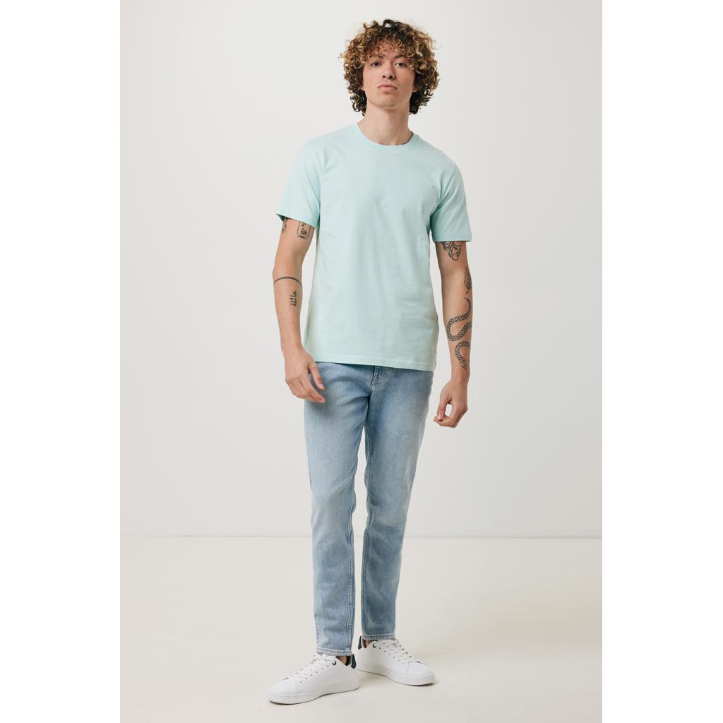 Tricou din bumbac reciclat Iqoniq Brett crushed mint
