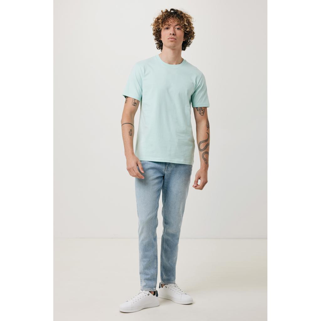 Tricou din bumbac reciclat Iqoniq Brett crushed mint