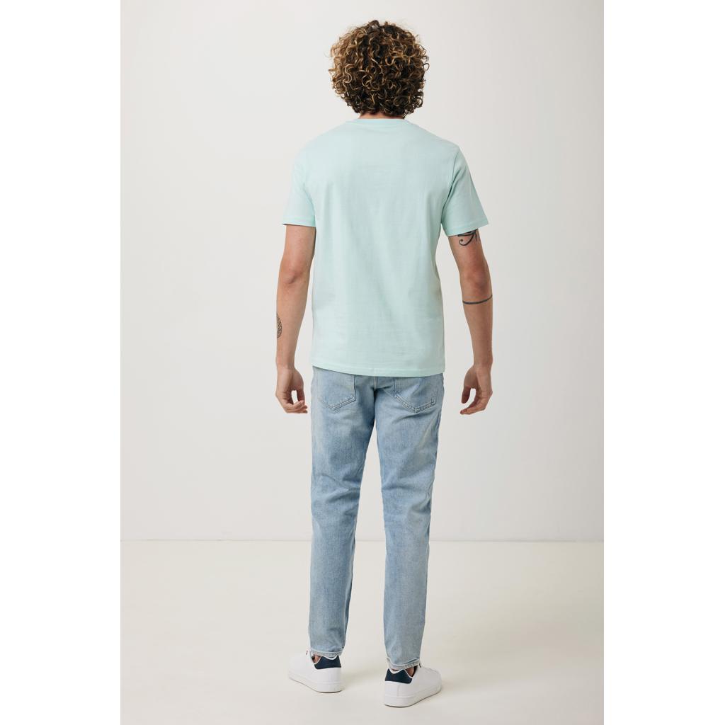 Tricou din bumbac reciclat Iqoniq Brett crushed mint