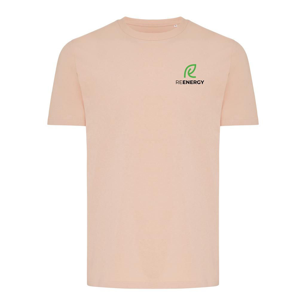 Tricou din bumbac reciclat Iqoniq Brett peach nectar 3XL