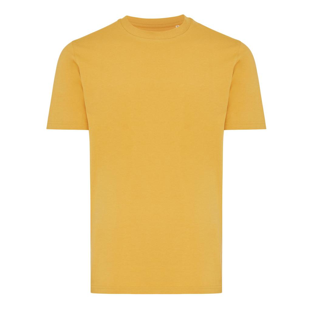 Tricou din bumbac reciclat Iqoniq Brett ochre yellow S