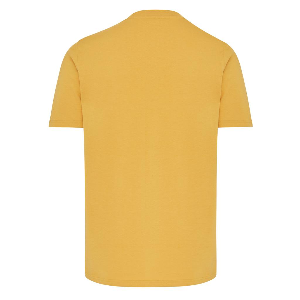 Tricou din bumbac reciclat Iqoniq Brett ochre yellow S
