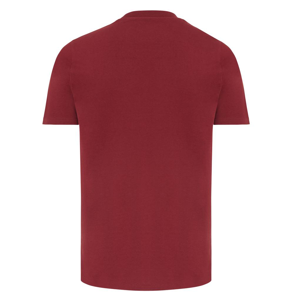 Tricou din bumbac reciclat Iqoniq Brett burgundy S