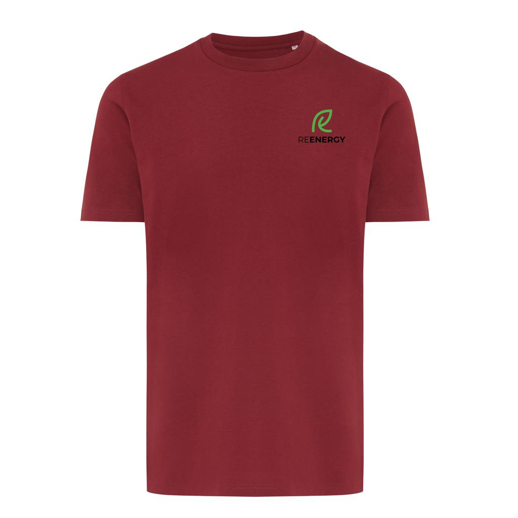 Tricou din bumbac reciclat Iqoniq Brett burgundy S