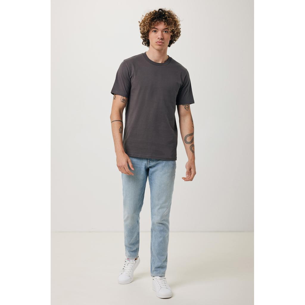 Tricou din bumbac reciclat Iqoniq Brett anthracite XL