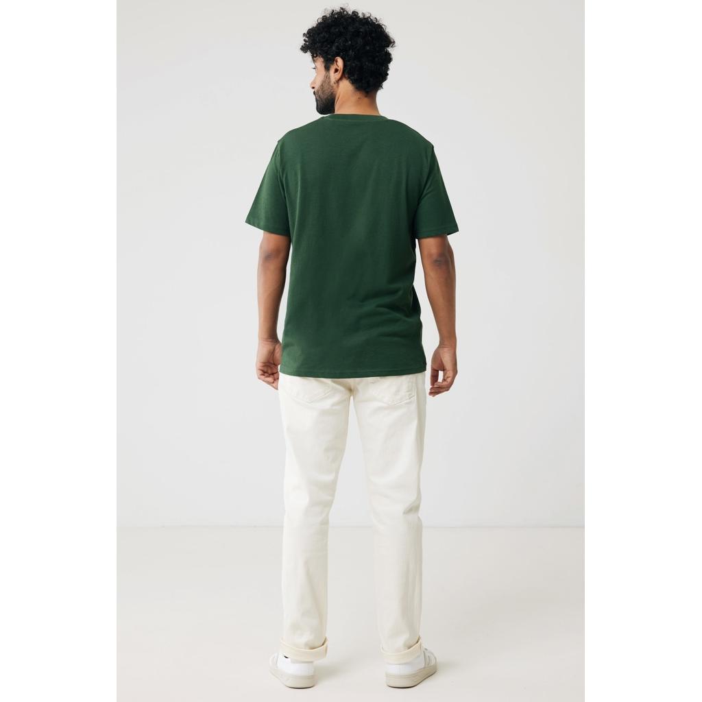 Tricou din bumbac reciclat Iqoniq Brett forest green XXL