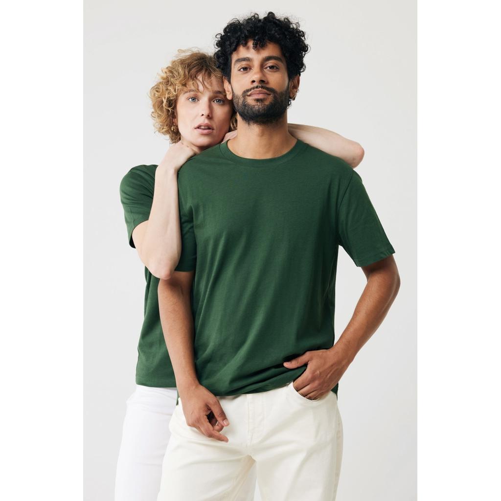 Tricou din bumbac reciclat Iqoniq Brett forest green XXL