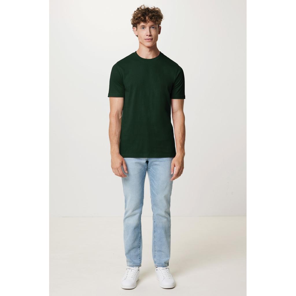 Tricou din bumbac reciclat Iqoniq Brett forest green XXL