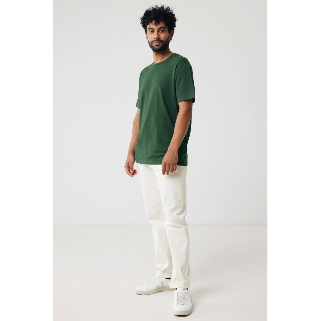 Tricou din bumbac reciclat Iqoniq Brett forest green XXL
