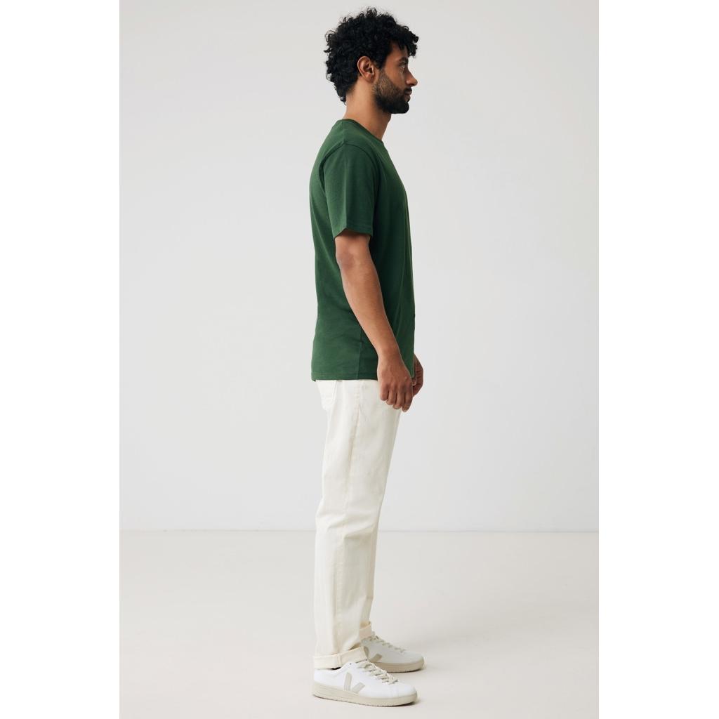 Tricou din bumbac reciclat Iqoniq Brett forest green XXL
