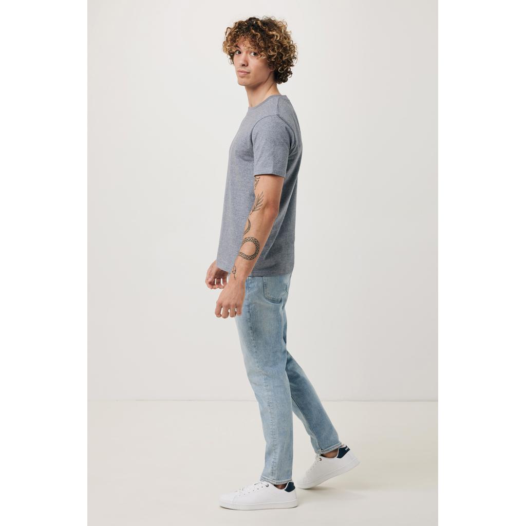 Tricou din bumbac reciclat Iqoniq Brett light heather navy S