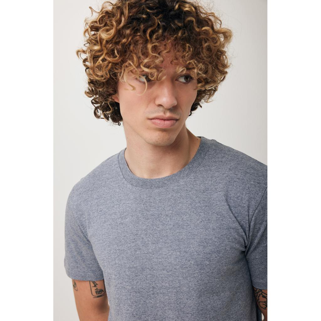 Tricou din bumbac reciclat Iqoniq Brett light heather navy S