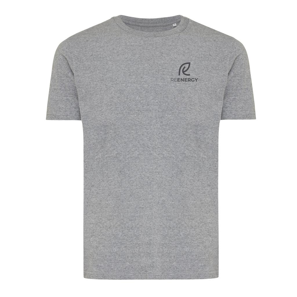 Tricou din bumbac reciclat Iqoniq Brett light heather anthracite 2XS