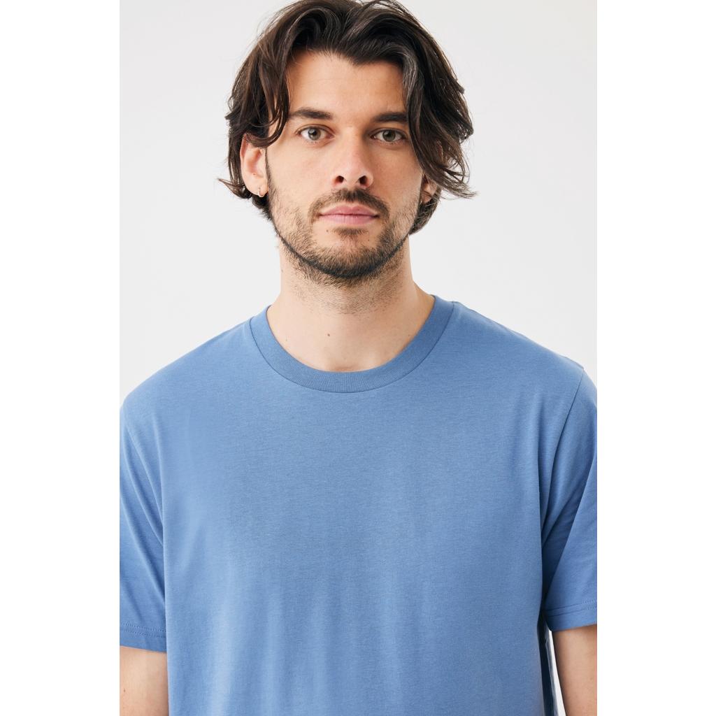 Tricou din bumbac reciclat Iqoniq Brett Moon blue 2XS