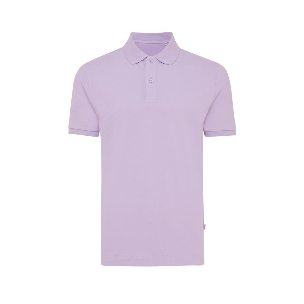 Polo din bumbac reciclat Iqoniq Yosemite lavender 2XS