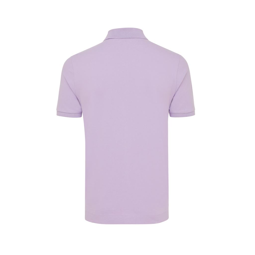 Polo din bumbac reciclat Iqoniq Yosemite lavender 2XS