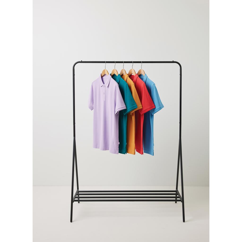 Polo din bumbac reciclat Iqoniq Yosemite luscious red 2XS