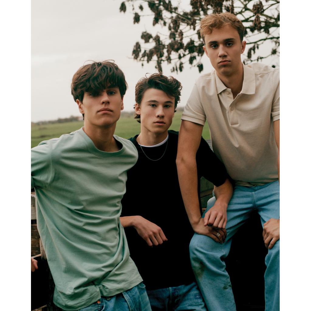 Polo din bumbac reciclat Iqoniq Yosemite natural raw 2XS