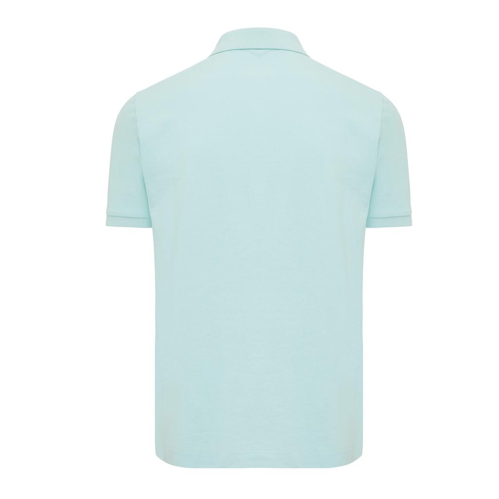 Polo din bumbac reciclat Iqoniq Yosemite crushed mint L