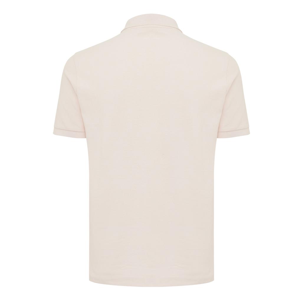 Polo din bumbac reciclat Iqoniq Yosemite cloud pink XS