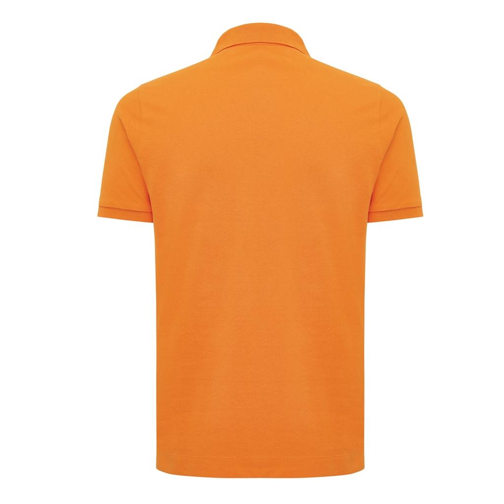 Polo din bumbac reciclat Iqoniq Yosemite orange L