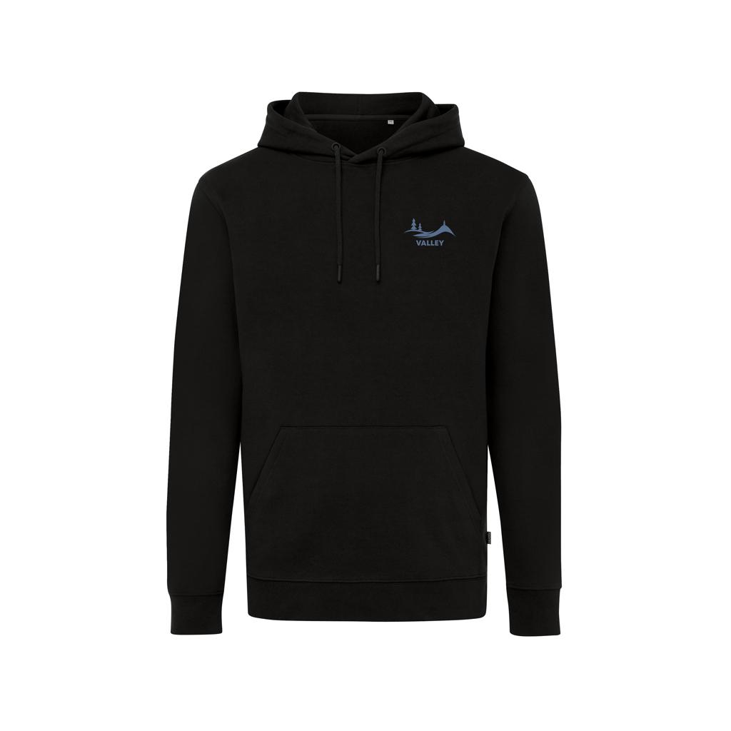 Hanorac din bumbac reciclat Iqoniq Jasper black