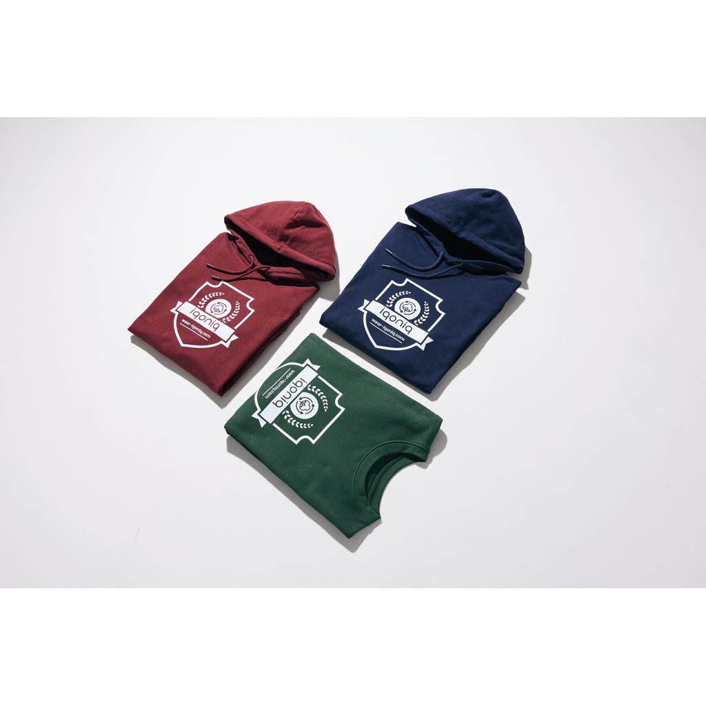 Hanorac din bumbac reciclat Iqoniq Jasper navy