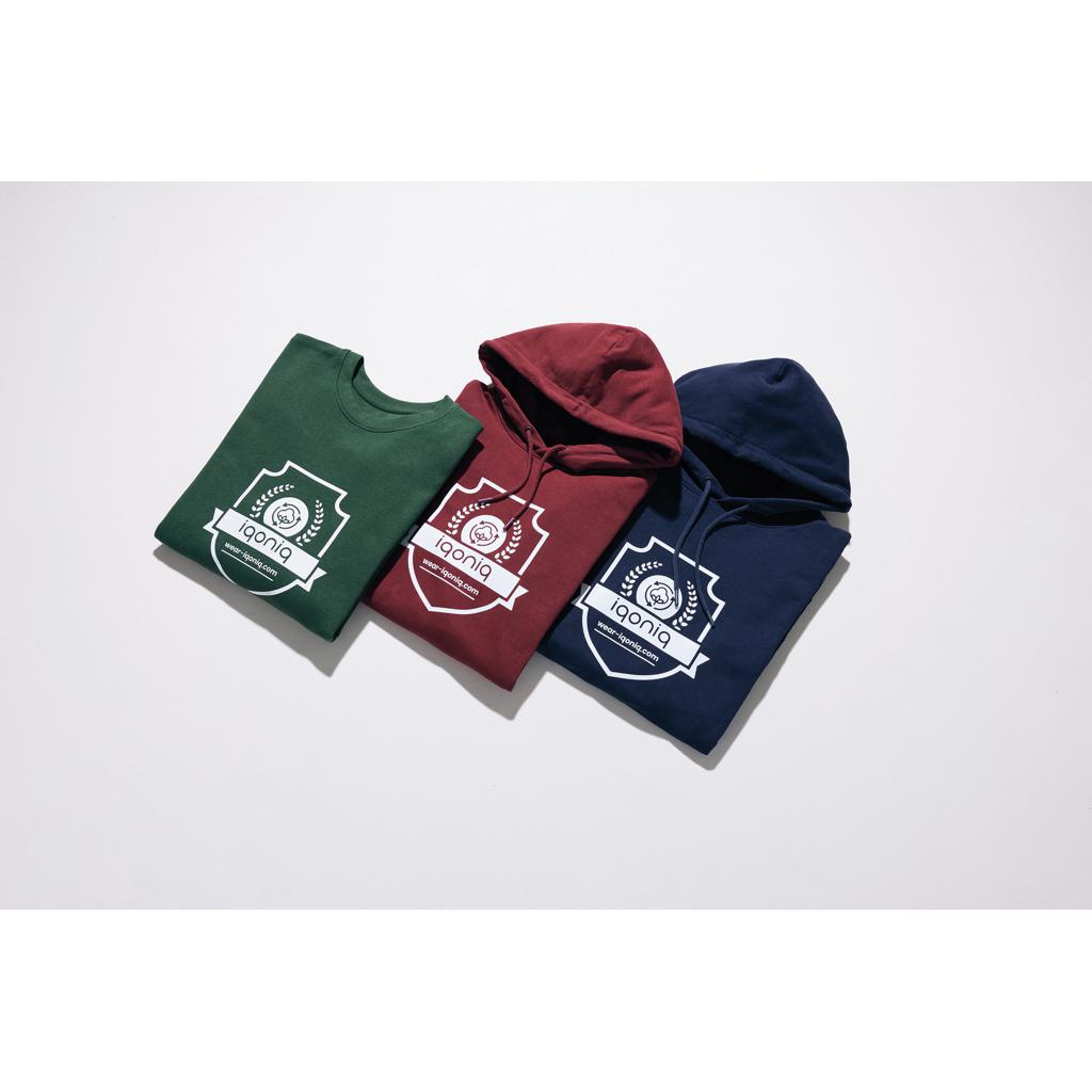 Hanorac din bumbac reciclat Iqoniq Jasper navy