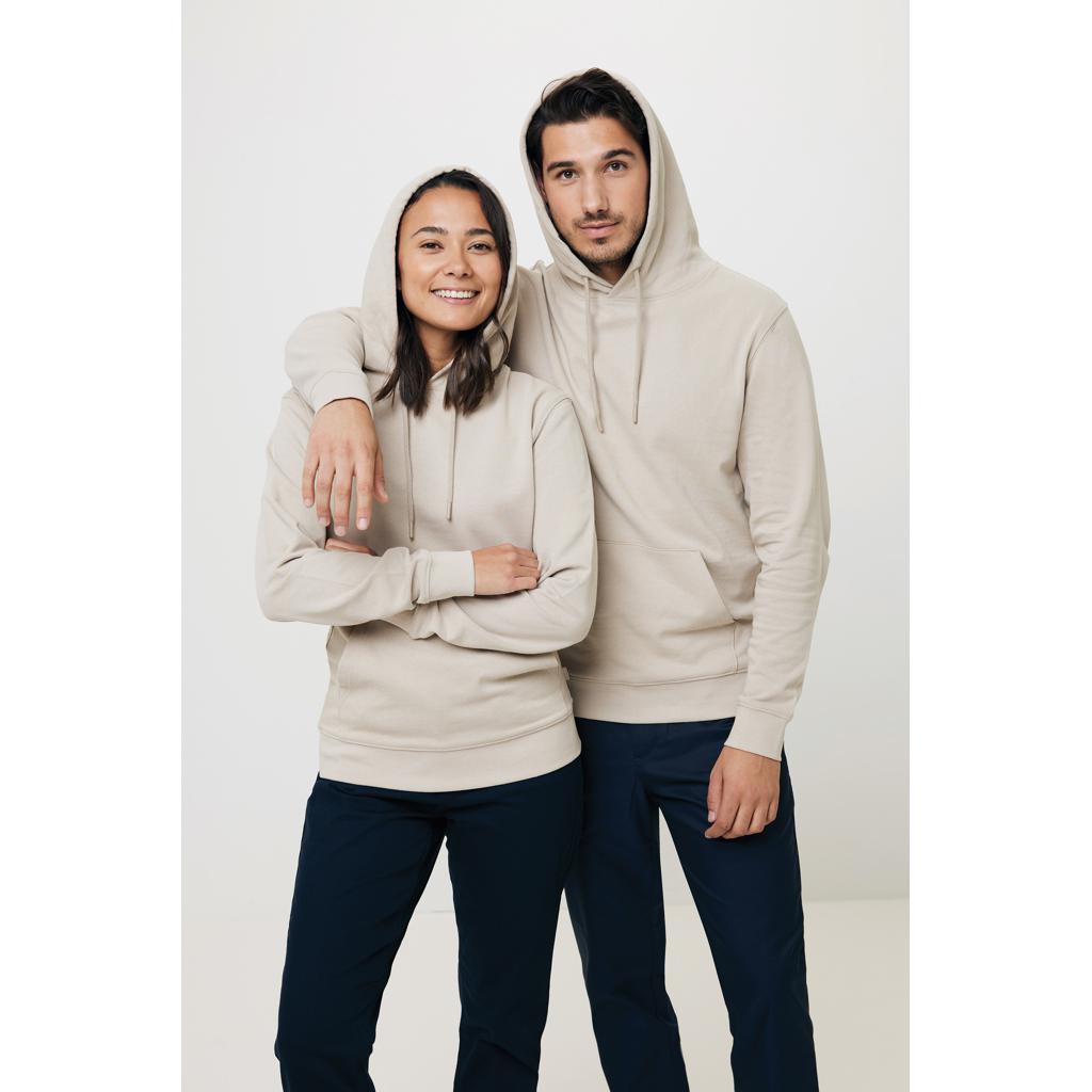 Hanorac din bumbac reciclat Iqoniq Jasper desert 2XS