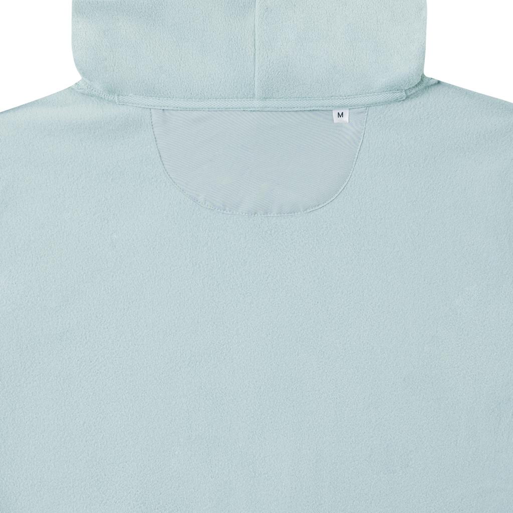 Hanorac din microfleece din poliester reciclat Iqoniq Trivor iceberg green L