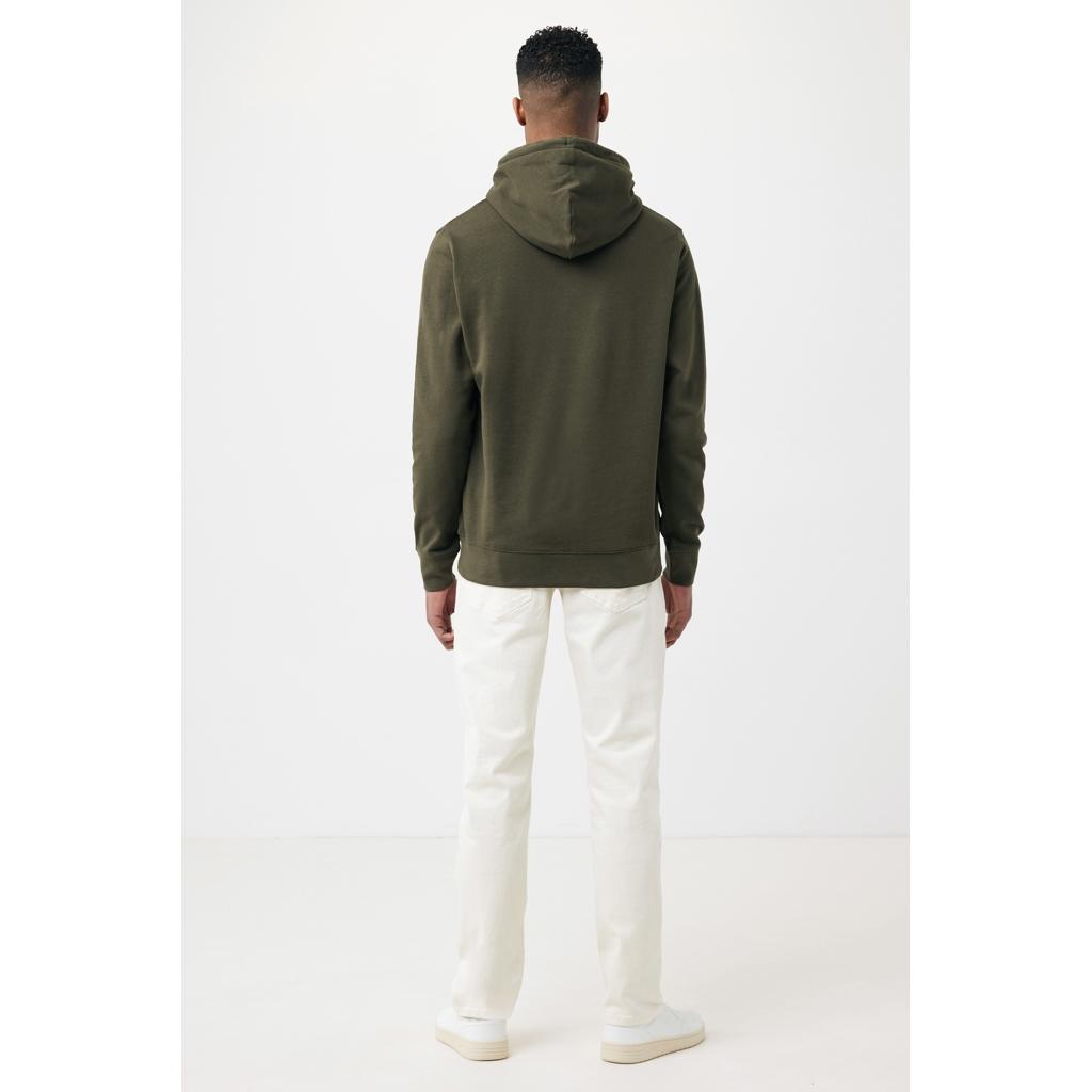 Hanorac ușor din bumbac reciclat Iqoniq Rila green