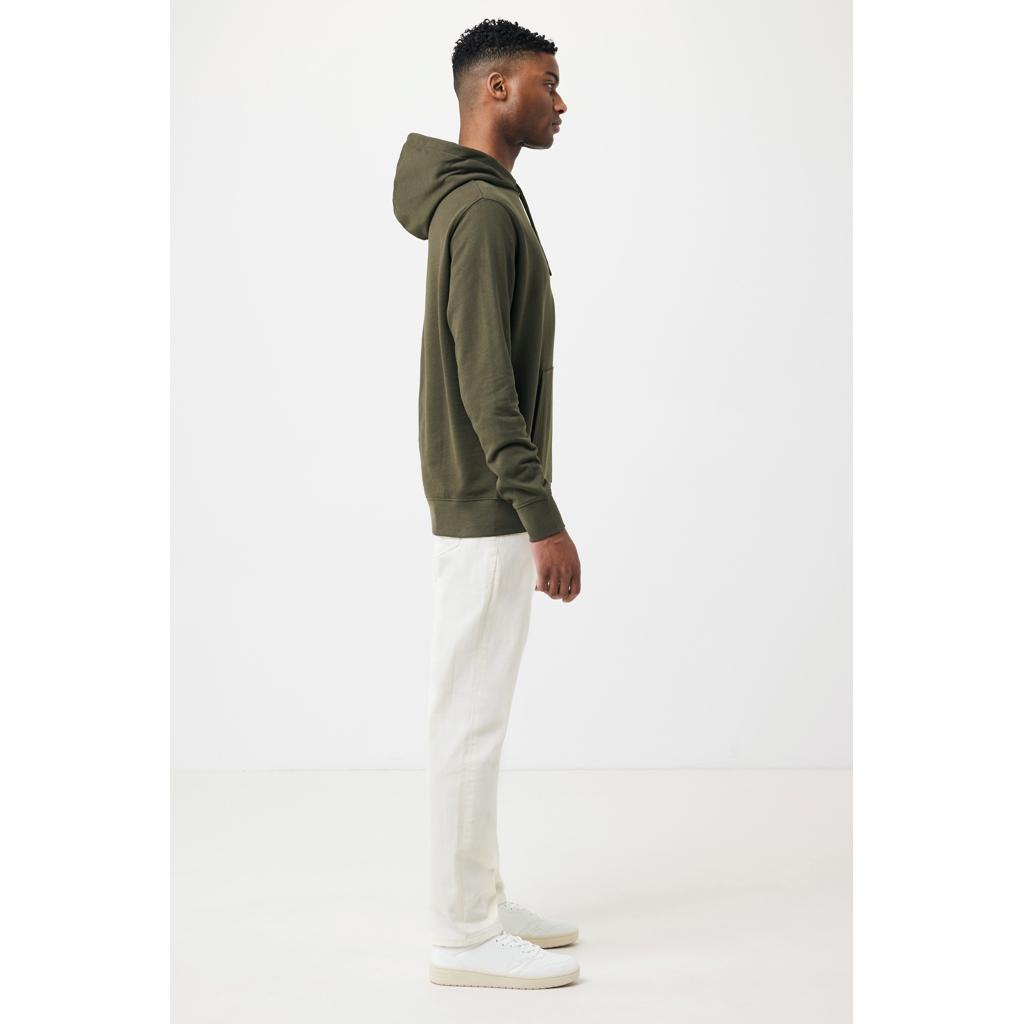 Hanorac ușor din bumbac reciclat Iqoniq Rila green