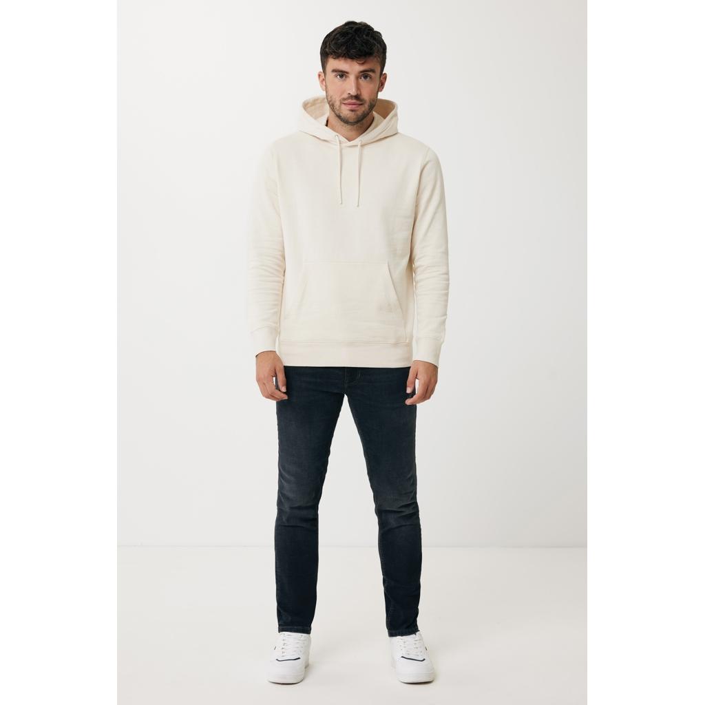 Hanorac ușor din bumbac reciclat Iqoniq Rila natural raw M