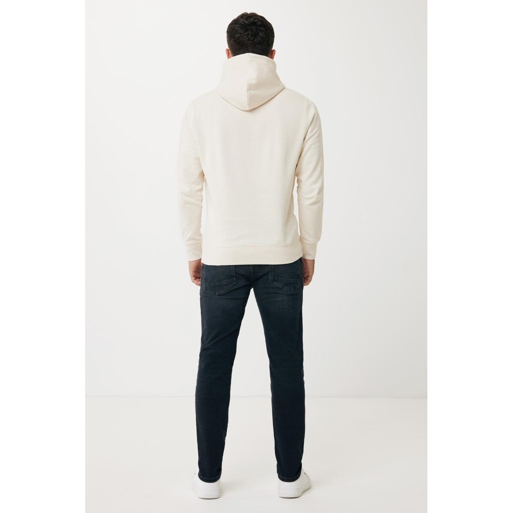 Hanorac ușor din bumbac reciclat Iqoniq Rila natural raw M