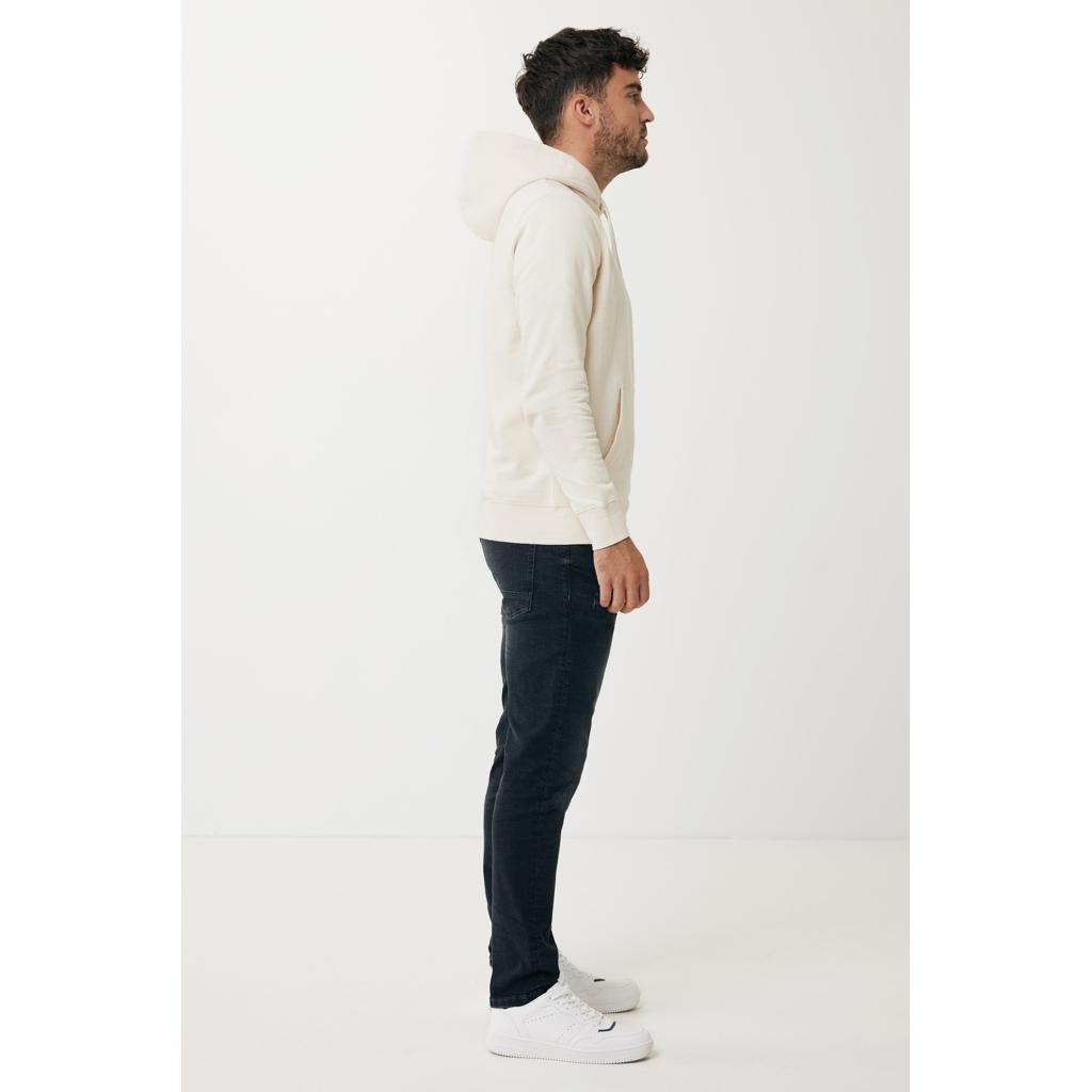 Hanorac ușor din bumbac reciclat Iqoniq Rila natural raw M