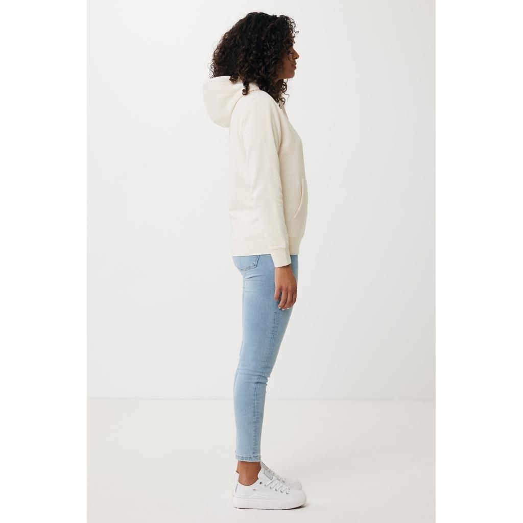 Hanorac ușor din bumbac reciclat Iqoniq Rila natural raw M