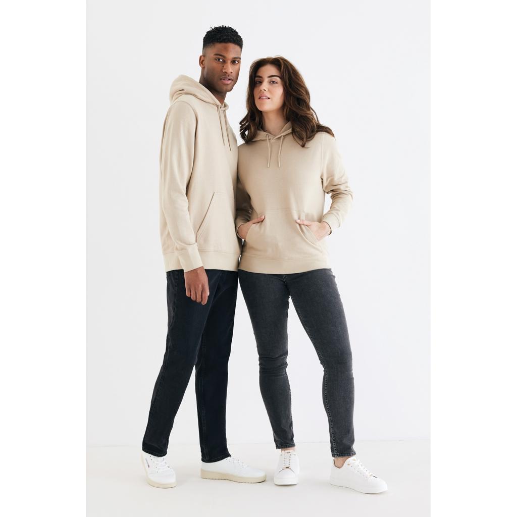 Hanorac ușor din bumbac reciclat Iqoniq Rila desert L