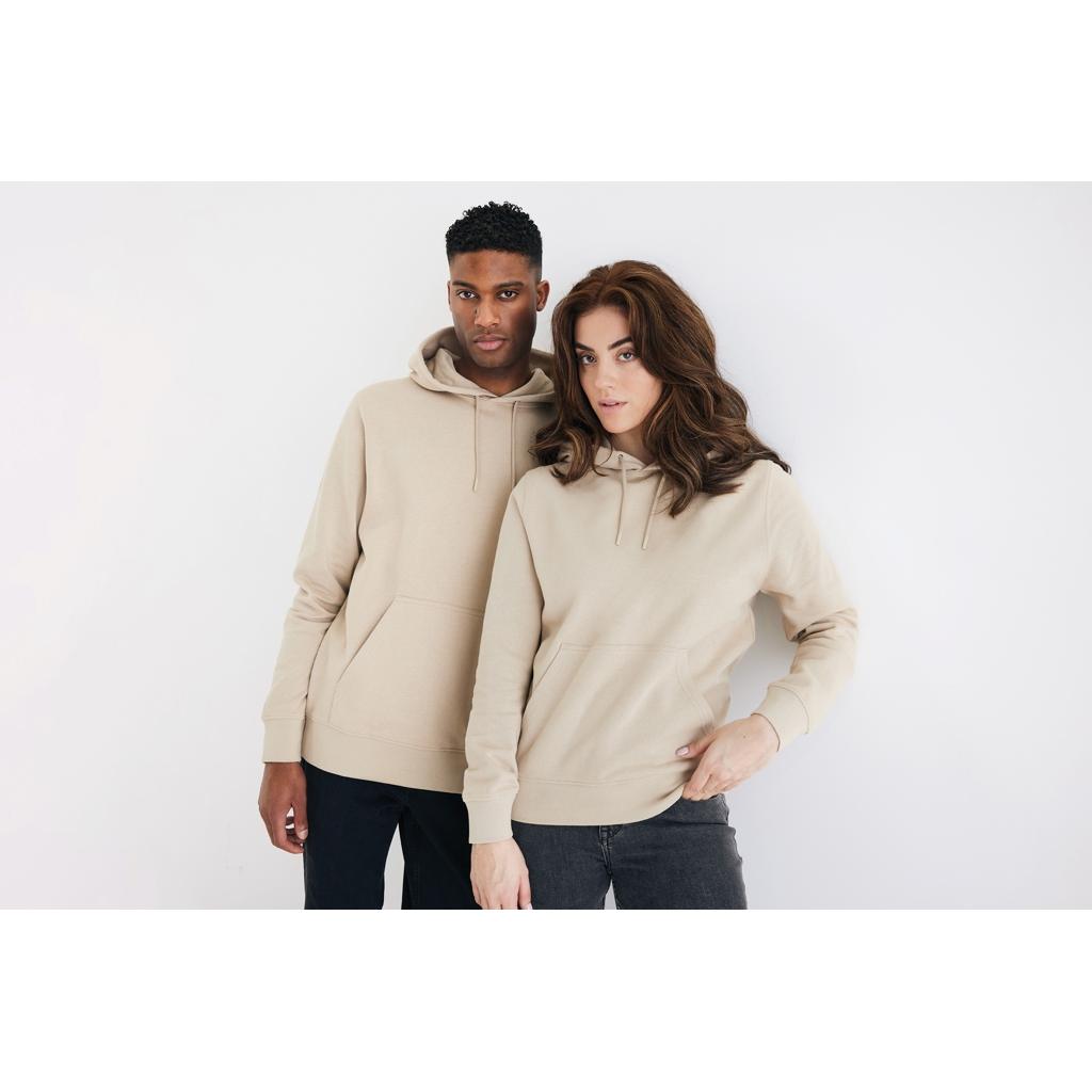 Hanorac ușor din bumbac reciclat Iqoniq Rila desert L