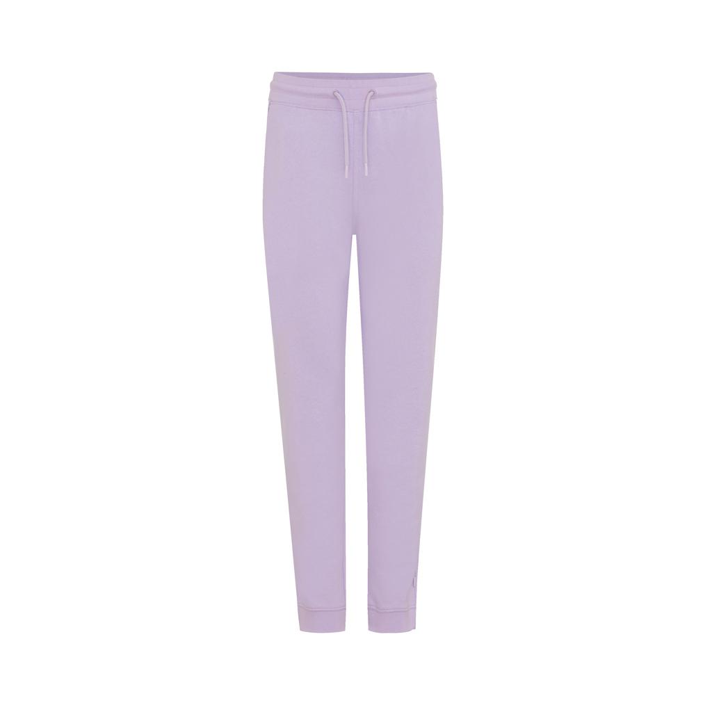 Pantaloni jogger din bumbac reciclat Iqoniq Cooper lavender L
