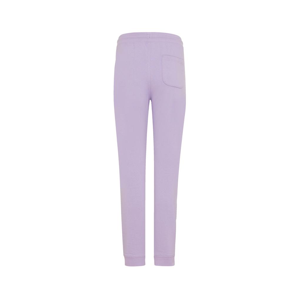 Pantaloni jogger din bumbac reciclat Iqoniq Cooper lavender L