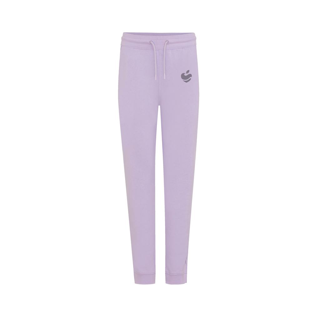 Pantaloni jogger din bumbac reciclat Iqoniq Cooper lavender L