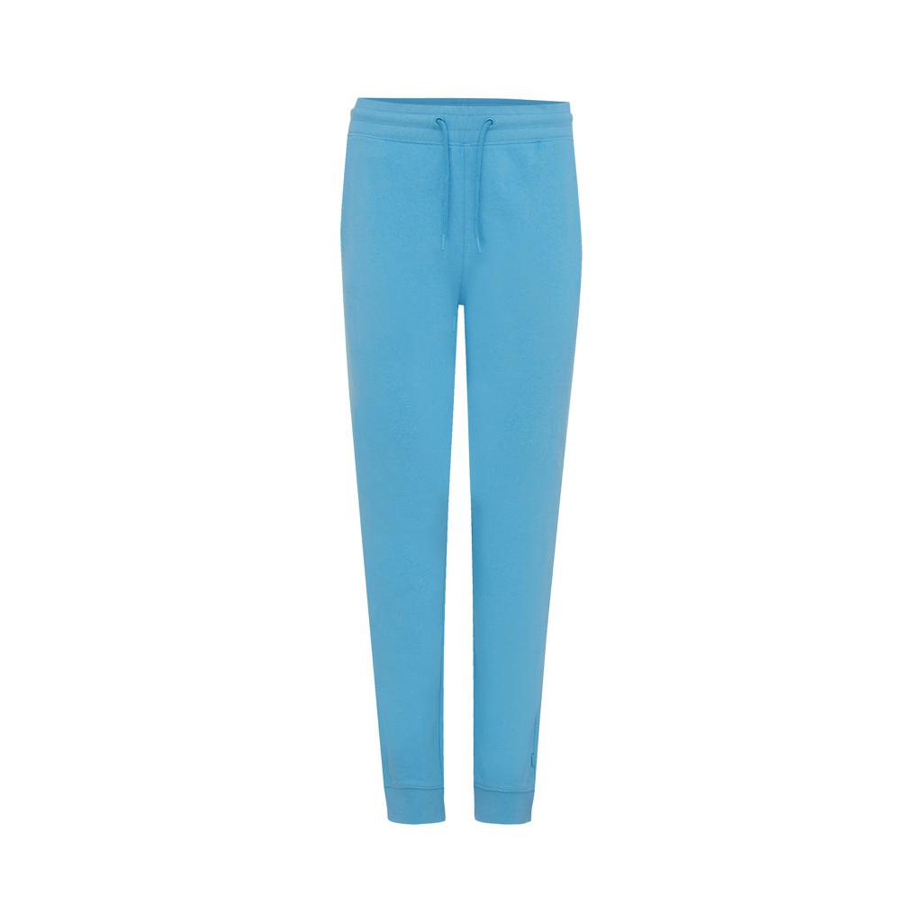 Pantaloni jogger din bumbac reciclat Iqoniq Cooper tranquil blue M