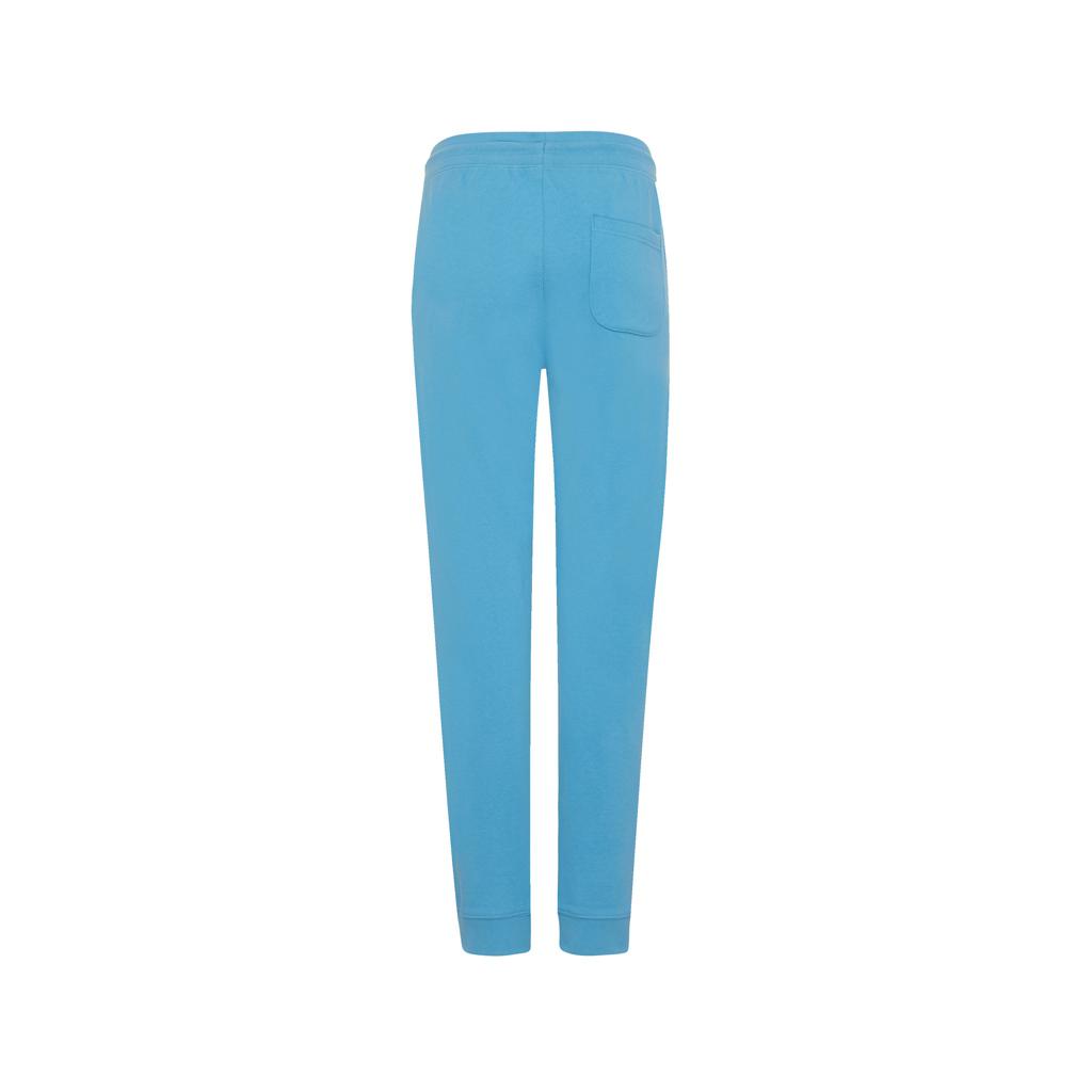 Pantaloni jogger din bumbac reciclat Iqoniq Cooper tranquil blue M