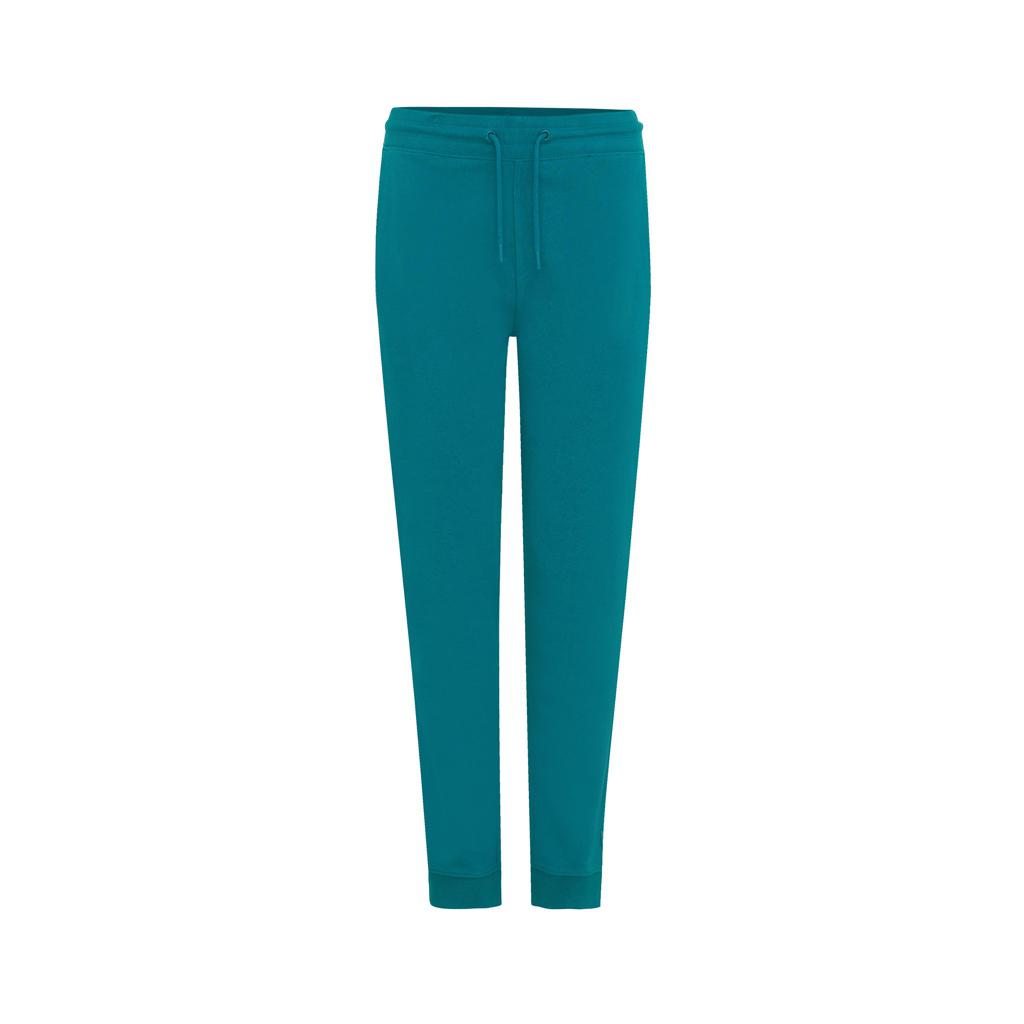 Pantaloni jogger din bumbac reciclat Iqoniq Cooper verdigris XL