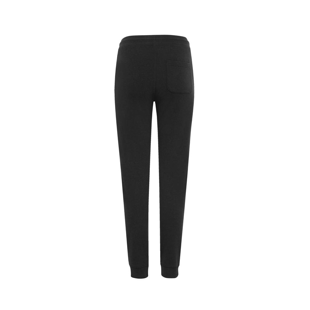 Pantaloni jogger din bumbac reciclat Iqoniq Cooper black