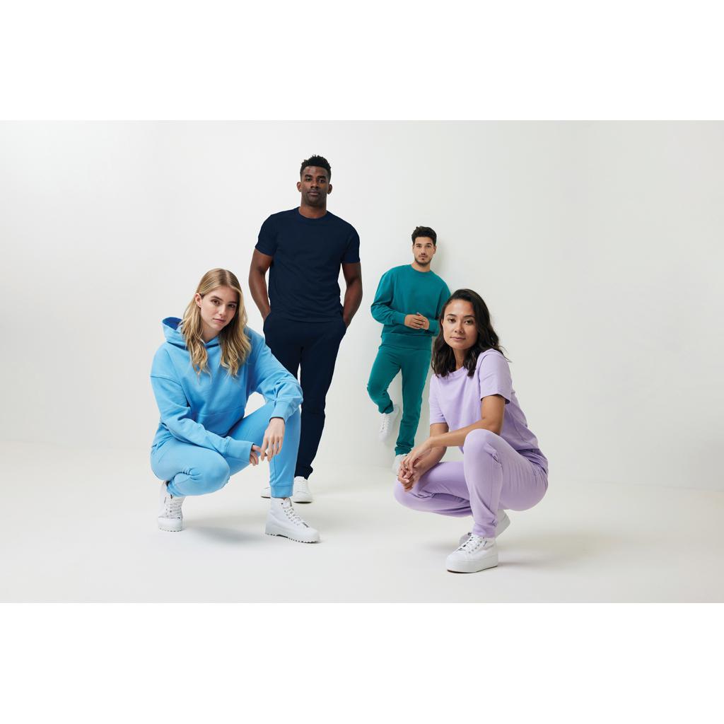 Pantaloni jogger din bumbac reciclat Iqoniq Cooper black